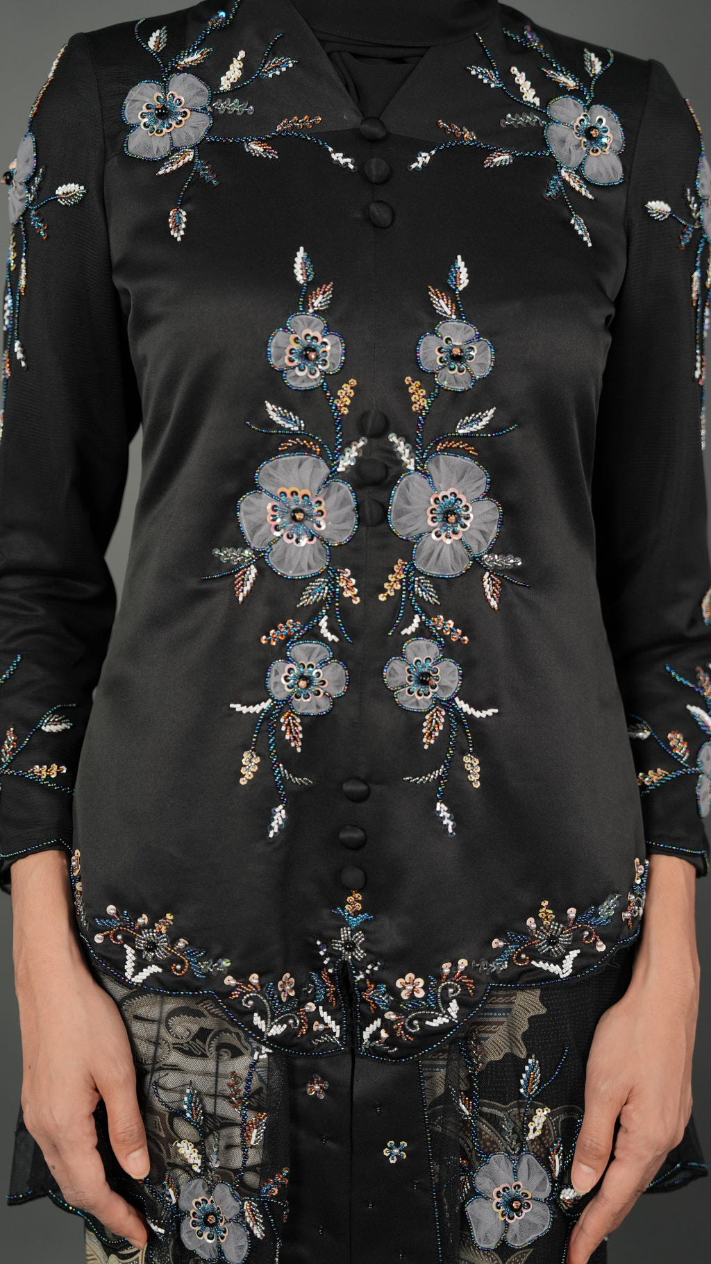 TEJA BATIK D1 - BLACK