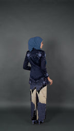 TEJA BATIK D1 - MIDNIGHT BLUE