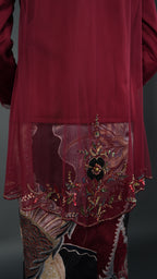 TEJA BATIK D2 - CRIMSON RED