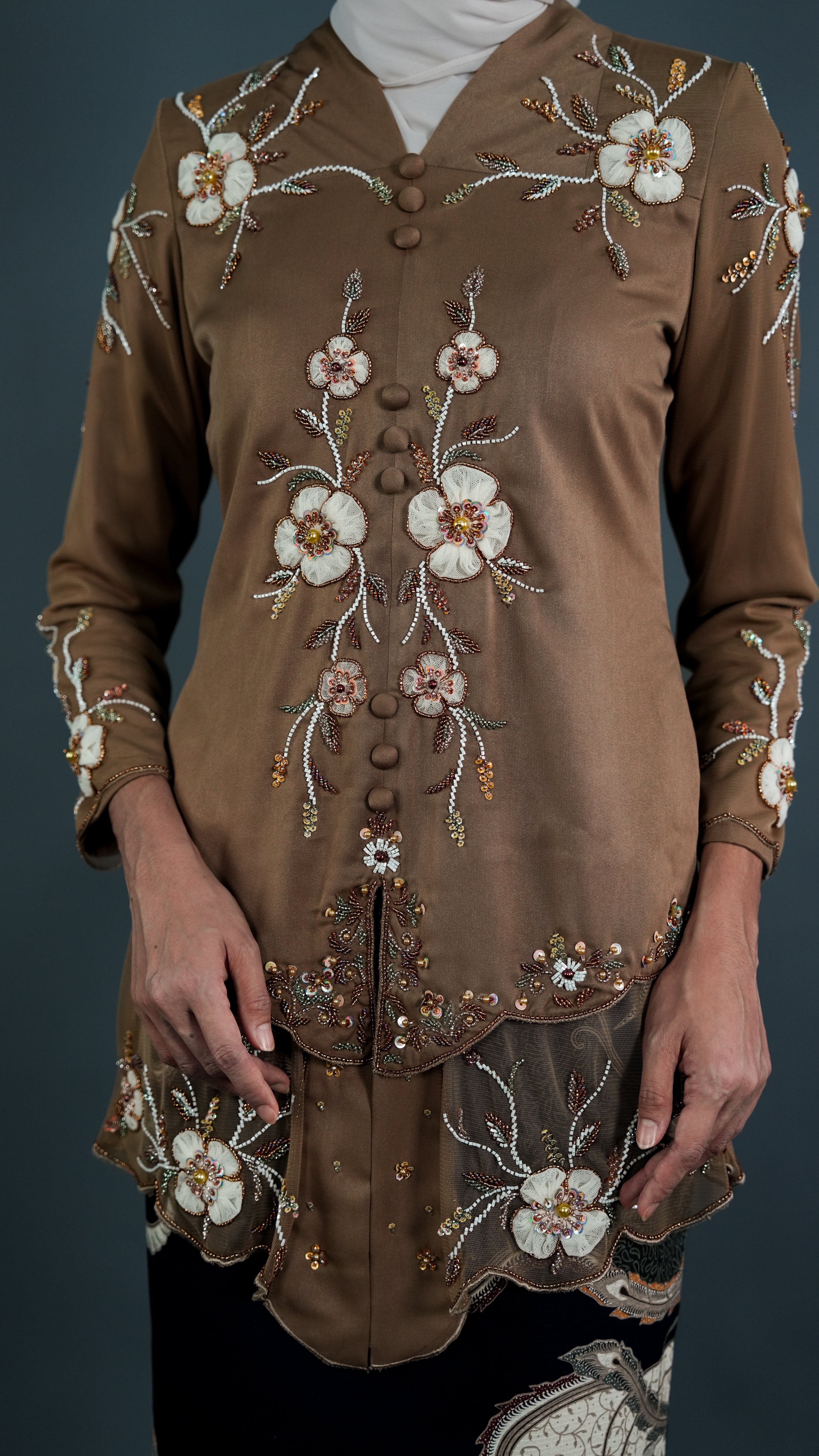 TEJA BATIK D1 - MOCHA MOUSSE