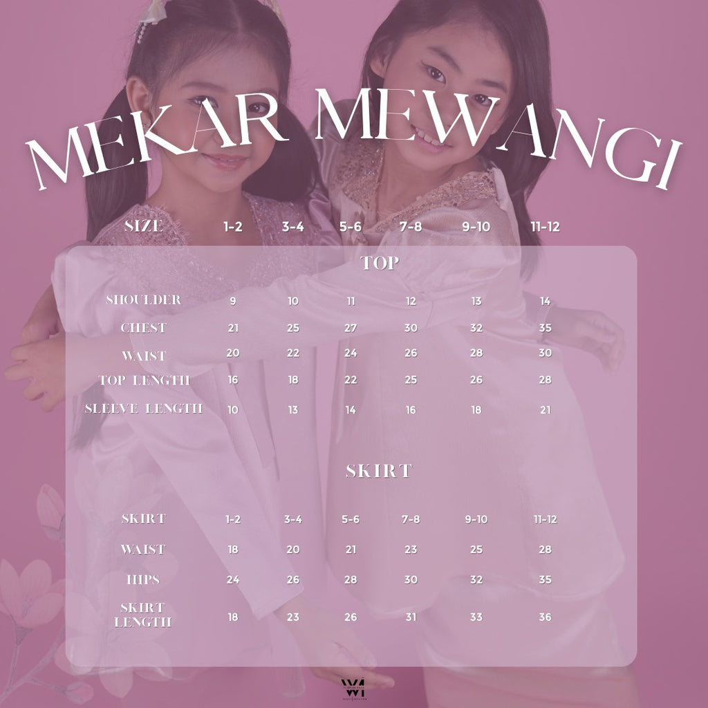 MEKAR MEWANGI KIDS - ROSE GOLD