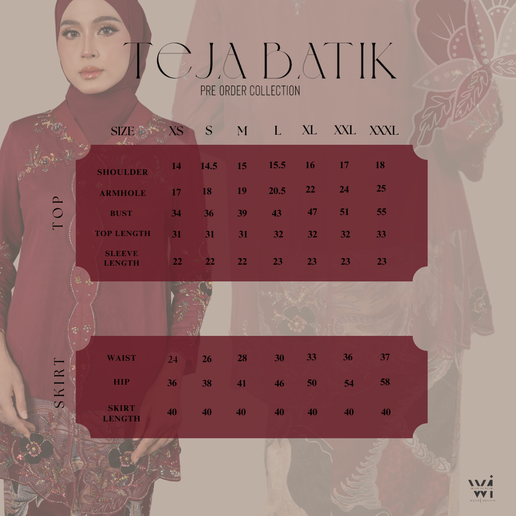 TEJA BATIK D2 - BLACK