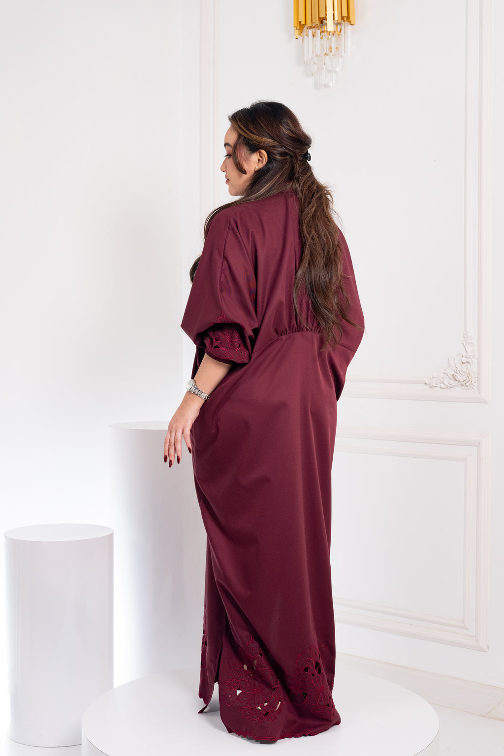 ZAHRA SERIES IN CHERRY RED