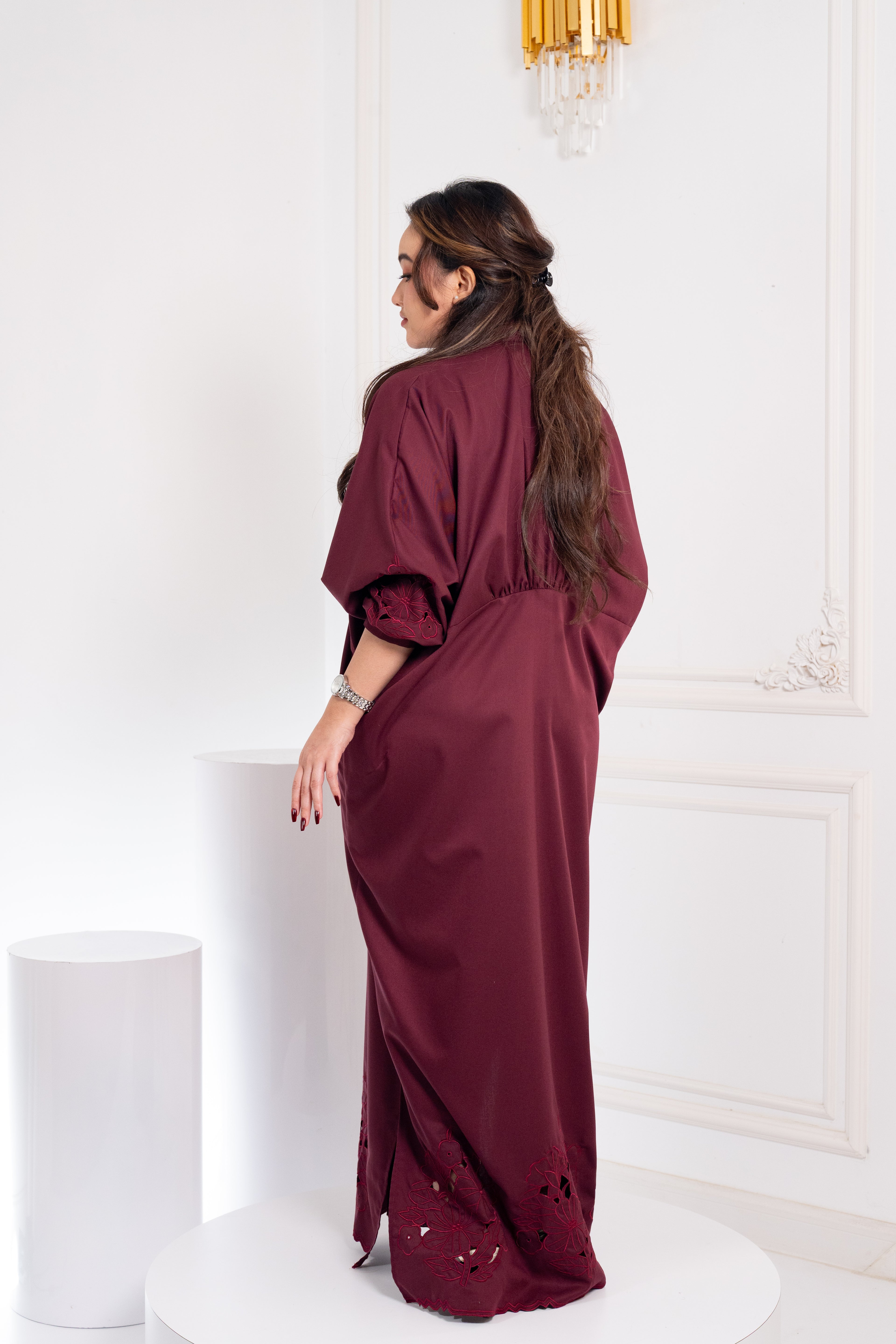 ZAHRA SERIES IN CHERRY RED