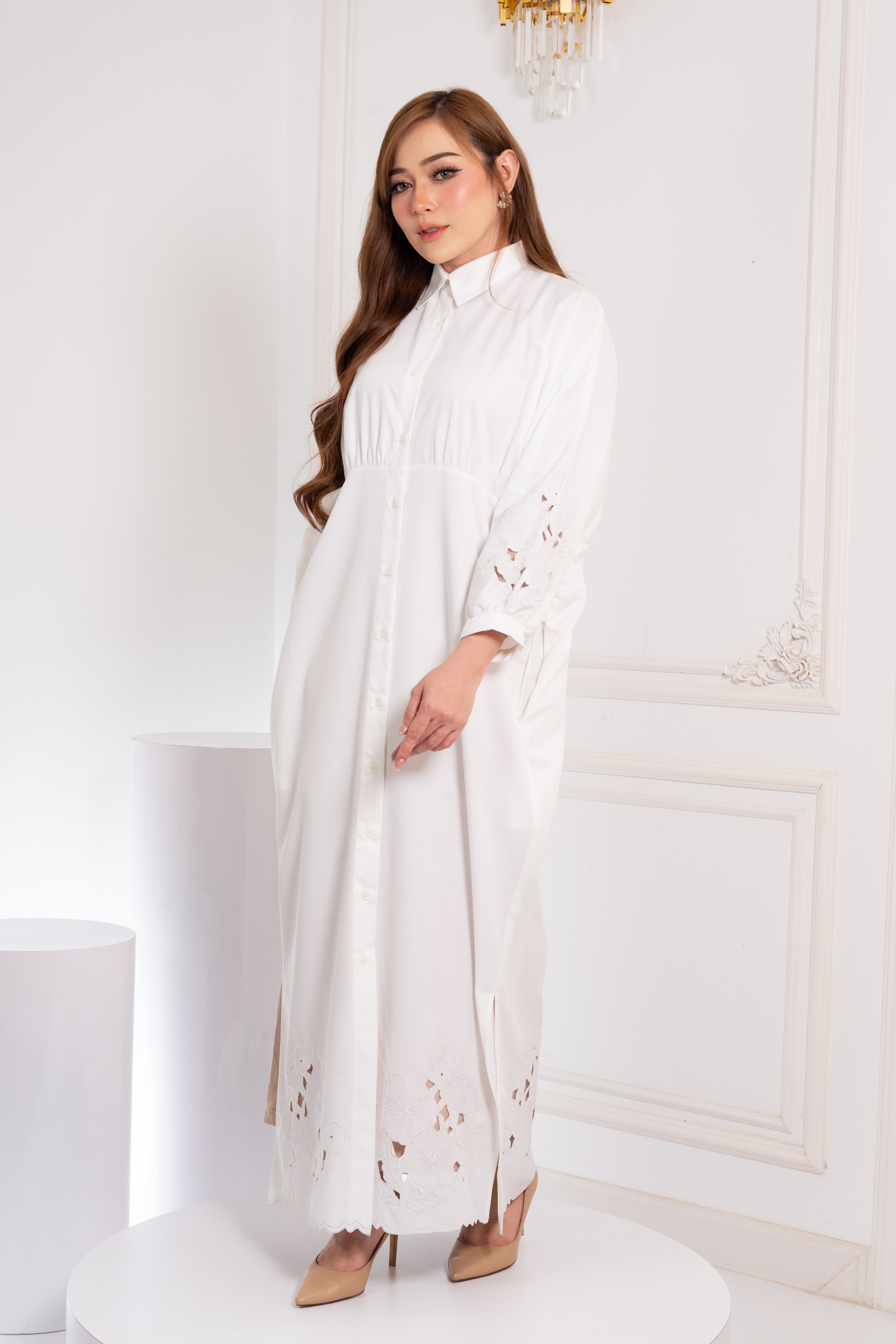 ZAHRA SERIES IN DOVE WHITE