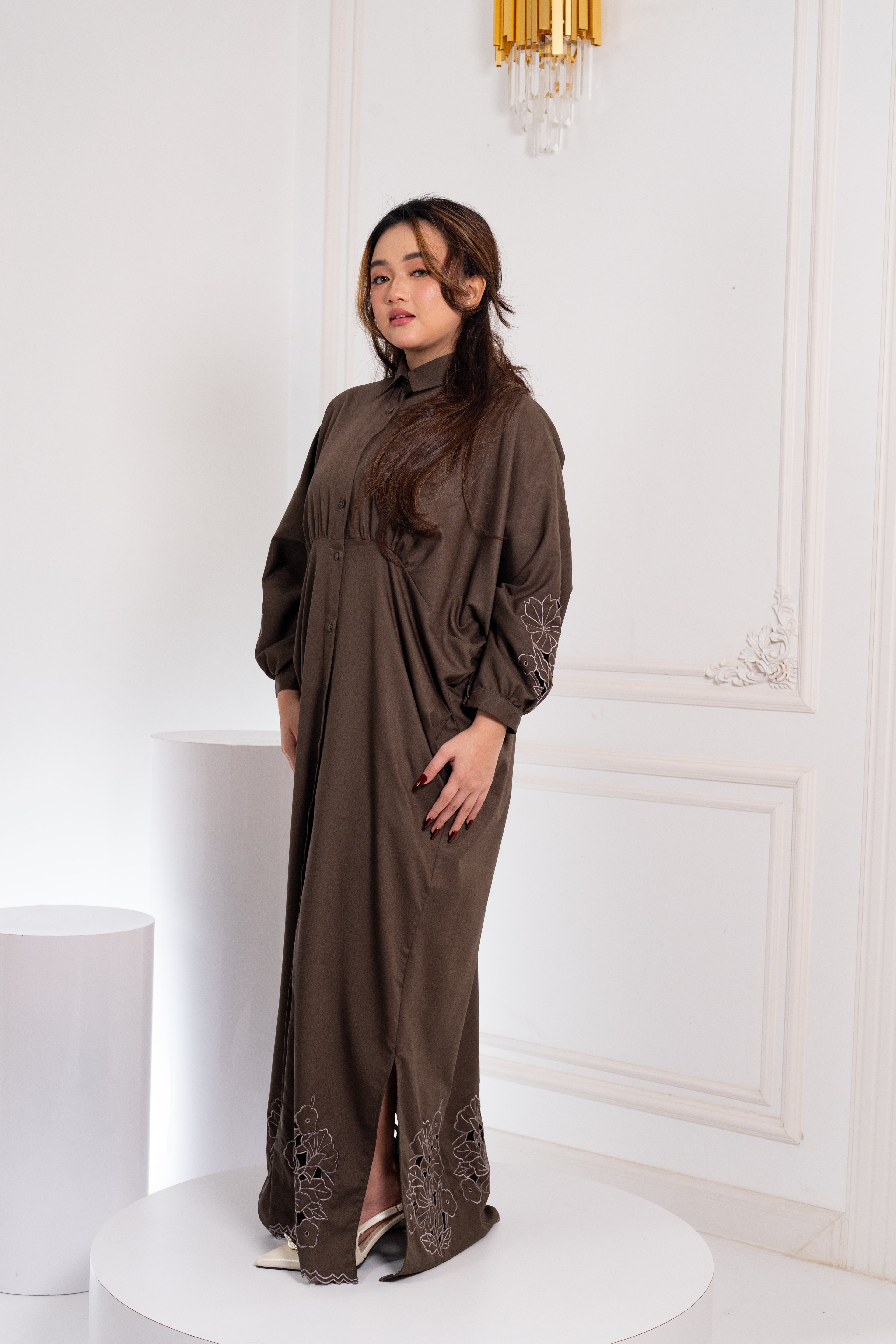 ZAHRA SERIES IN OLIVE GREEN
