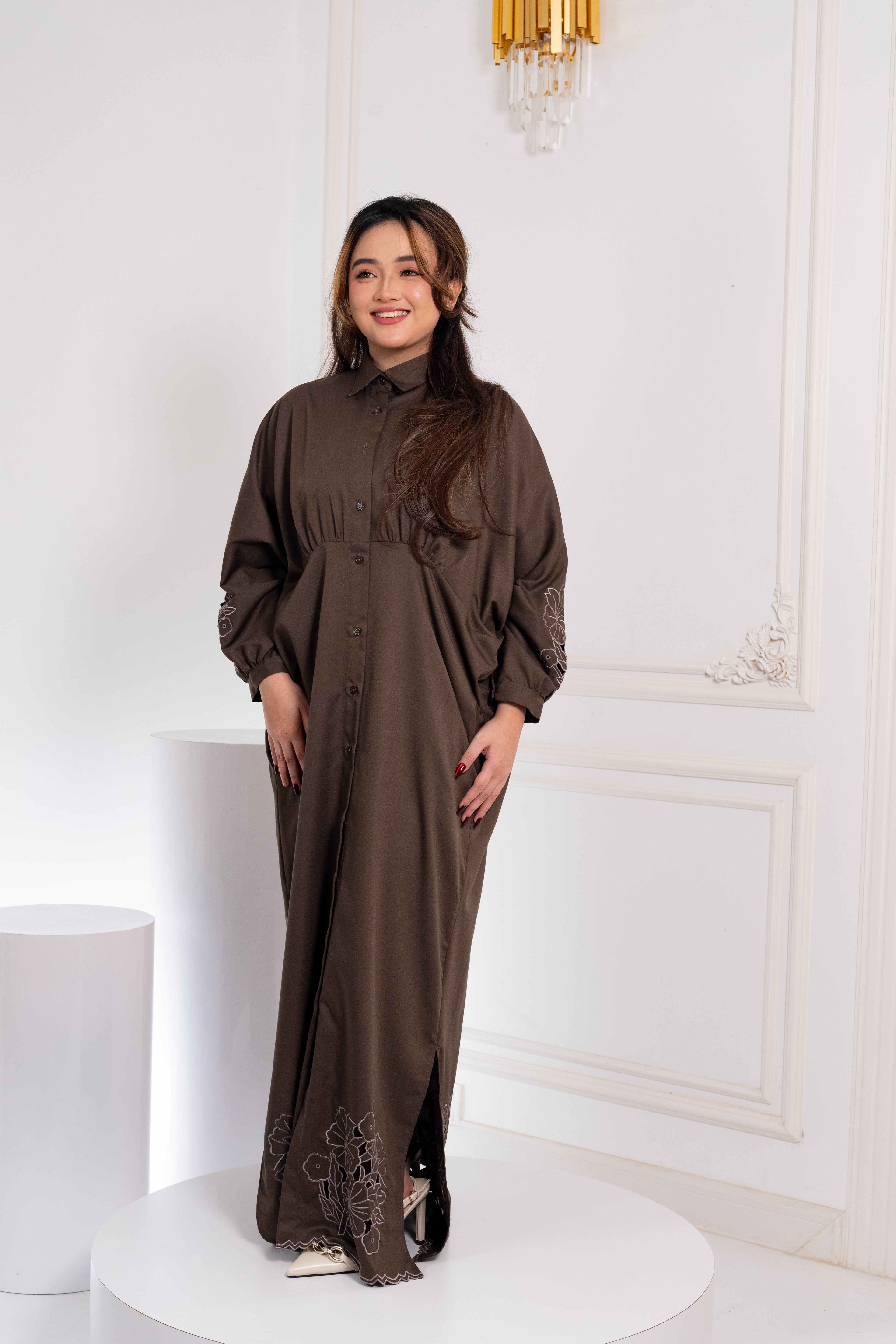 ZAHRA SERIES IN OLIVE GREEN